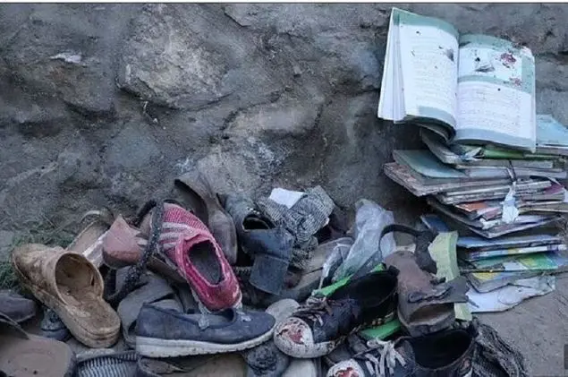 شهادت ۵۷ دانش‌آموز یک دبستان در میناب