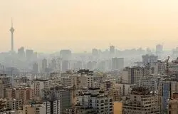 هوای تهران در آلودگی قرمز؛ باران فردا نفس پایتخت را تازه می‌کند