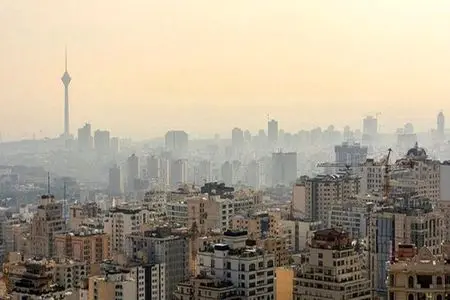 هوای تهران در آلودگی قرمز؛ باران فردا نفس پایتخت را تازه می‌کند