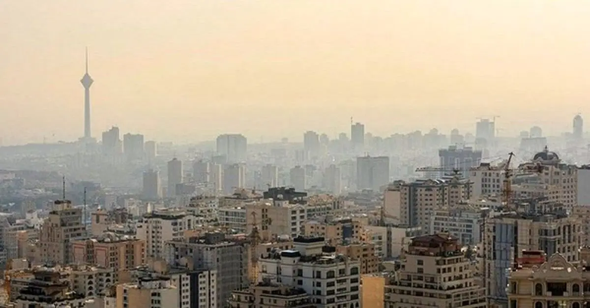 هوای تهران در آلودگی قرمز؛ باران فردا نفس پایتخت را تازه می‌کند