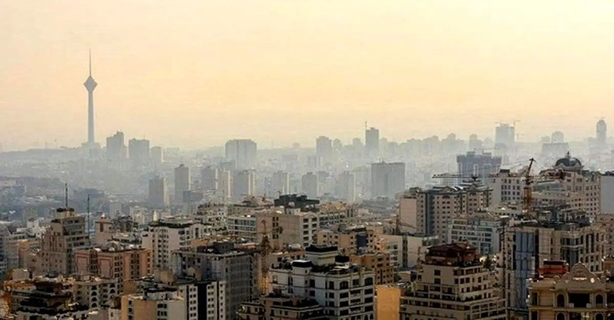هوای تهران در آلودگی قرمز؛ باران فردا نفس پایتخت را تازه می‌کند