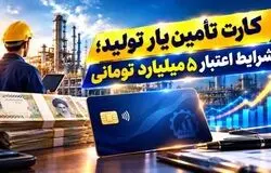 کارت تأمین‌یار برای تأمین سرمایه در گردش تولیدکنندگان وارد شبکه بانکی شد