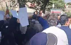 تجمع معلمان مقابل سازمان برنامه و بودجه؛ اعتراض به حقوق پایین و اجرای ناقص قوانین