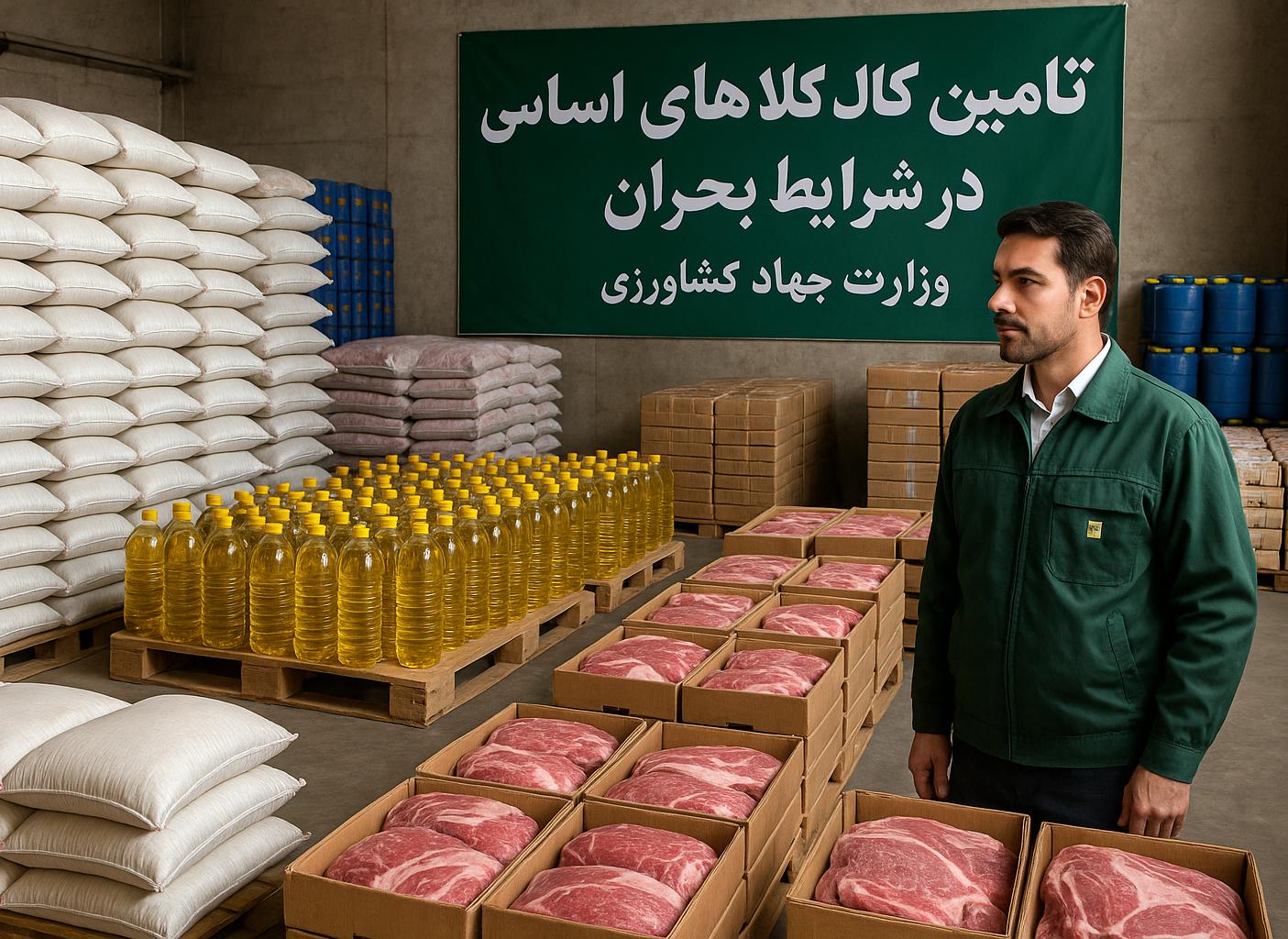 آمادگی کامل کشور برای تأمین کالاهای اساسی در بحران‌ها و ایام خاص