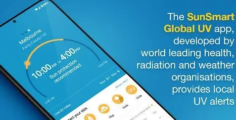 راه اندازی نسخه ارتقا یافته اپلیکیشن جهانی SunSmart UV