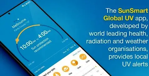 راه اندازی نسخه ارتقا یافته اپلیکیشن جهانی SunSmart UV