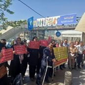 ۲۷ ماه انتظار بی‌حاصل؛ تجمع کارکنان سهام عدالت مقابل وزارت کار