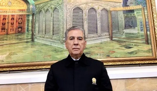 صمد حسن‌زاده خادم‌الرضا شد