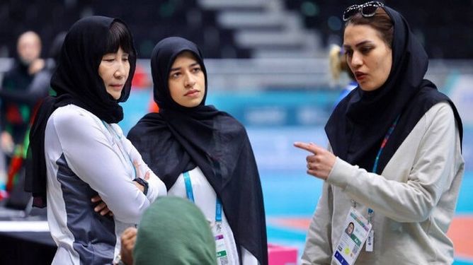 والیبال زنان ایران با پیروزی مقابل افغانستان، برنز را قطعی کرد