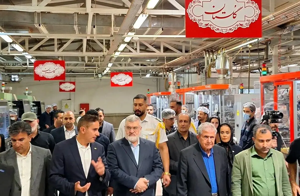 بازدید استاندار تهران از شرکت گلستان با محور حمایت از تولید و رفع موانع ارزی