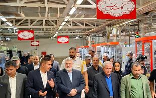 بازدید استاندار تهران از شرکت گلستان با محور حمایت از تولید و رفع موانع ارزی