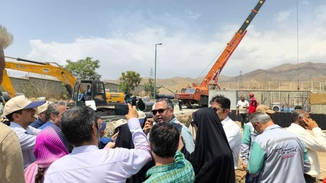 افزایش سهم آب تهران با بهره‌برداری از خط جدید انتقال آب سد طالقان
