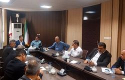 برگزاری نشست هیات مدیره انجمن شرکت‌های خدماتی و فنی مهندسی اهواز با مدیر کل مالیاتی استان