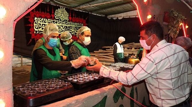 آغاز توزیع ۱۵۵۰ تن اقلام تنظیم بازار میان موکب‌داران اربعین در تهران