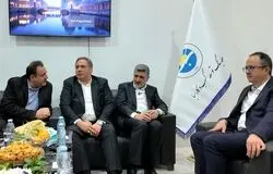 بازدید رییس سازمان بورس از غرفه هلدینگ سبا در کیش اینوکس ۲۰۲۵