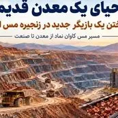 مسیر مس کاوان نماد از معدن تا صنعت