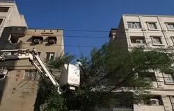 خسارت بیش از ۶۸۰۰ میلیارد تومانی به شبکه برق تهران در پی اصابت پرتابه‌های جنگی
