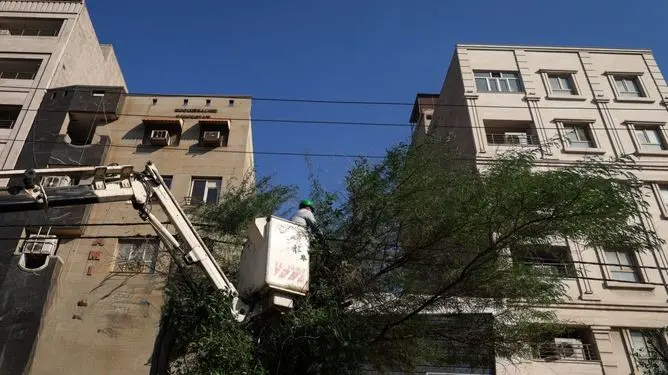 خسارت بیش از ۶۸۰۰ میلیارد تومانی به شبکه برق تهران در پی اصابت پرتابه‌های جنگی