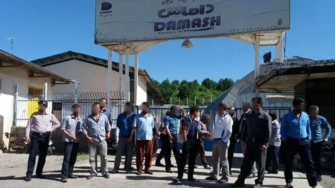 بازگشت به کار با جیب خالی؛ پایان تلخ اعتراض کارگران آب معدنی داماش