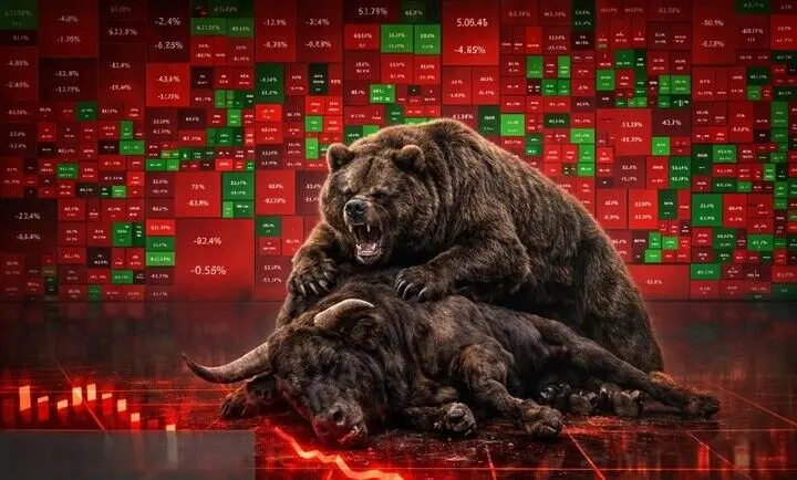 سقوط ۴۰ هزار واحدی شاخص کل در آخرین روز بهمن/دومین ریزش تاریخی بورس رقم خورد