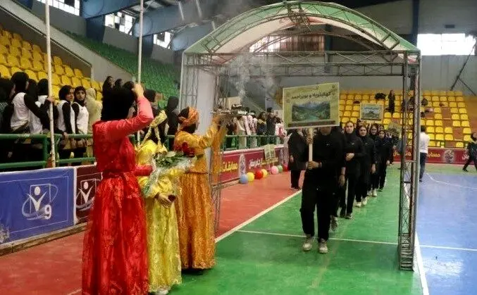 برگزاری المپیاد استعدادهای برتر والیبال دختران با حضور ۷۰۰ ورزشکار به میزبانی کرمان + تصاویر 