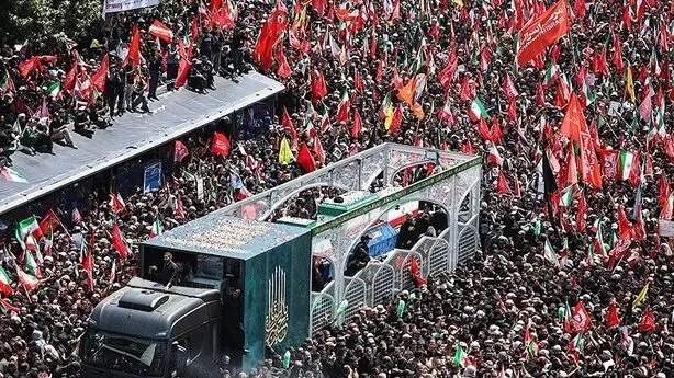 پایان مراسم وداع و تشییع رهبر شهید در تهران 