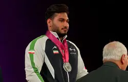 نصیری، نایب‌قهرمان وزنه‌برداری جهان شد