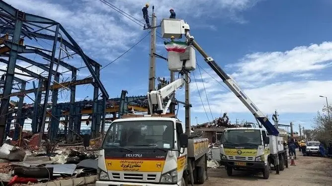 توضیح خسارات حملات اخیر به شبکه برق تهران؛ پایداری ۹۸٪ در شهرک صنعتی شمس‌آباد