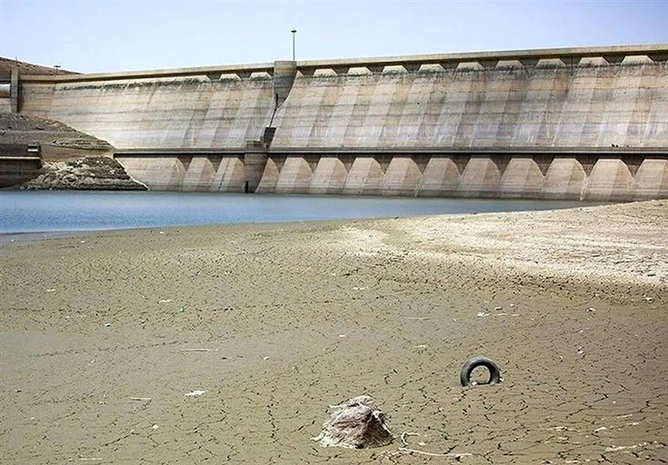 سال آبی سخت/کاهش شدید آب پشت سدهای تهران و البرز