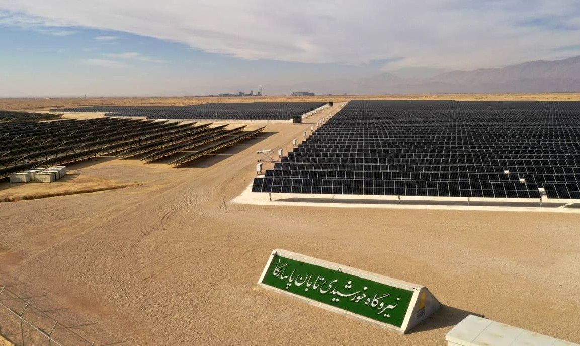 نیروگاه تابان انرژی پاسارگاد دامغان، برترین نیروگاه خورشیدی کشور شد
