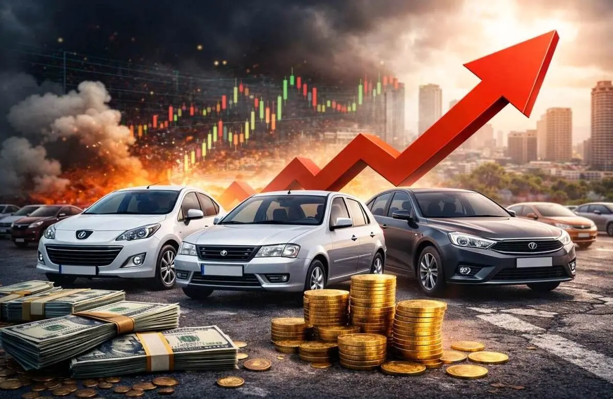 بازار آزاد خودرو در سال طوفانی/ رشد قیمت تا ۱۱۰ درصد و سبقت از دلار و بورس
