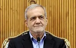 پزشکیان:کنار هم می‌مانیم/پذیرش اصول مورد نظر ایران ثمره خون رهبر شهید و حضور مردم در صحنه