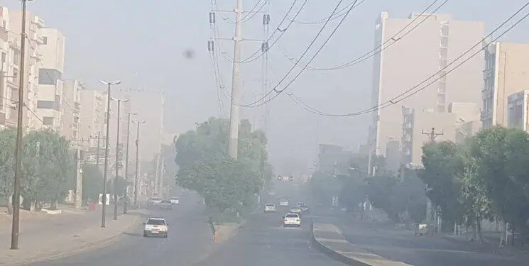 هوای دو شهر خوزستان در وضعیت «خطرناک»