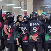 پیروزی مقتدرانه بانوان رولبال ایران مقابل مصر و صعود به یک‌چهارم نهایی