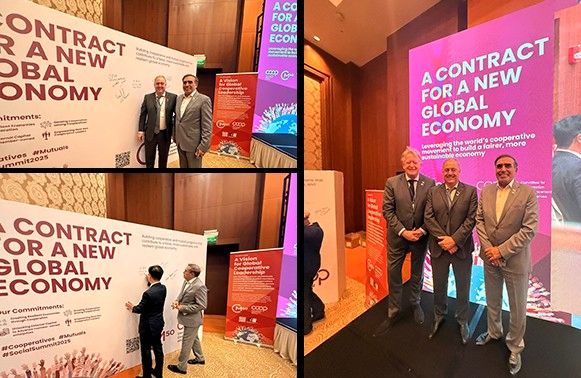 حضور رئیس اتاق تعاون ایران در جمع ۵۰ رهبر اثرگذار تعاون جهان