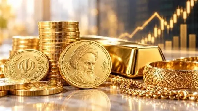 ریزش هم‌زمان طلا و سکه در بازار شنبه؛ طلای ۱۸ عیار ۸۶۴ هزار تومان ارزان شد