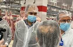 بازدید سرزده بازرسان سازمان بازرسی از مجتمع تولید و بسته‌بندی گوشت در جنوب تهران