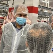 بازدید سرزده بازرسان سازمان بازرسی از مجتمع تولید و بسته‌بندی گوشت در جنوب تهران