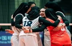 پیروزی مقتدرانه دختران والیبال دانش‌آموز ایران برابر بلغارستان در قهرمانی جهان