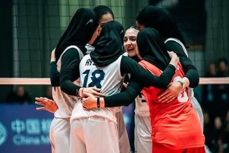 پیروزی مقتدرانه دختران والیبال دانش‌آموز ایران برابر بلغارستان در قهرمانی جهان