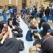 اعتراض پرسنل بیمارستان امام خمینی اهواز به تأخیر پرداخت حقوق و مطالبات