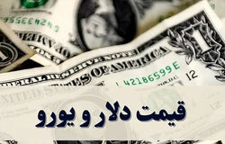 قیمت دلار و یورو در مرکز مبادله ایران/شنبه 21 تیر 