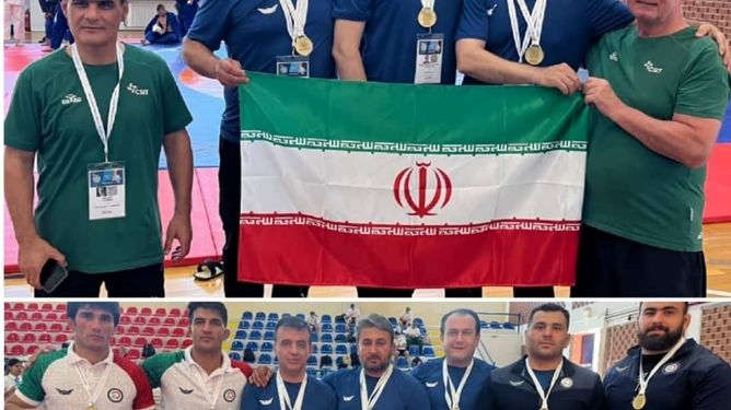 قهرمانی تیم ملی کشتی فرنگی کارگران ایران در المپیک کارگران جهان