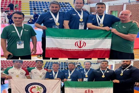 قهرمانی تیم ملی کشتی فرنگی کارگران ایران در المپیک کارگران جهان