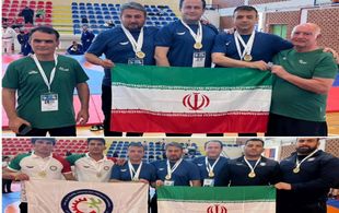 قهرمانی تیم ملی کشتی فرنگی کارگران ایران در المپیک کارگران جهان
