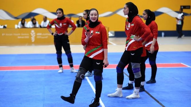 تیم کبدی دختران ایران به فینال بازی‌های آسیایی جوانان در بحرین صعود کرد