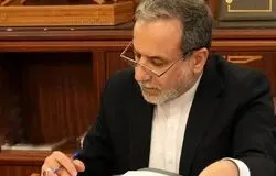 پیام عراقچی به مناسبت قهرمانی تیم ملی کشتی فرنگی در رقابت های جهانی