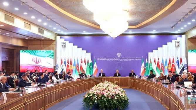 چهارمین اجلاس وزرای کشور عضو  اکو در تهران برگزار شد