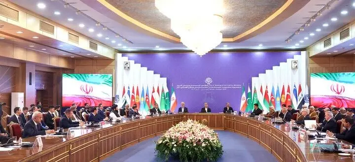 چهارمین اجلاس وزرای کشور عضو  اکو در تهران برگزار شد