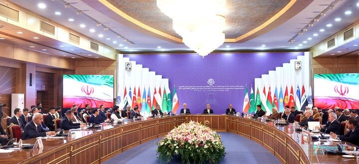 چهارمین اجلاس وزرای کشور عضو  اکو در تهران برگزار شد